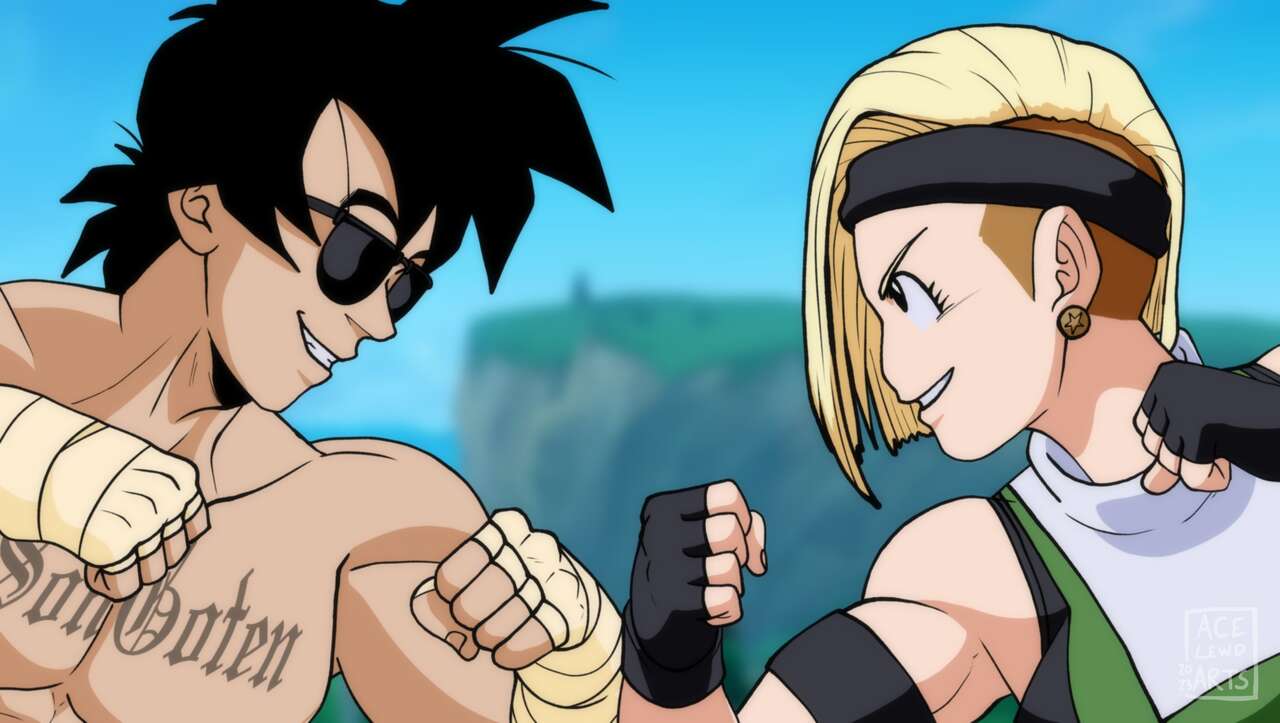 Marron Blade &amp; Goten Cage page 8 full