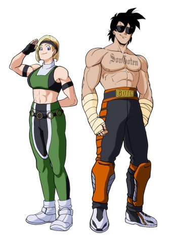 Marron Blade &amp; Goten Cage cover
