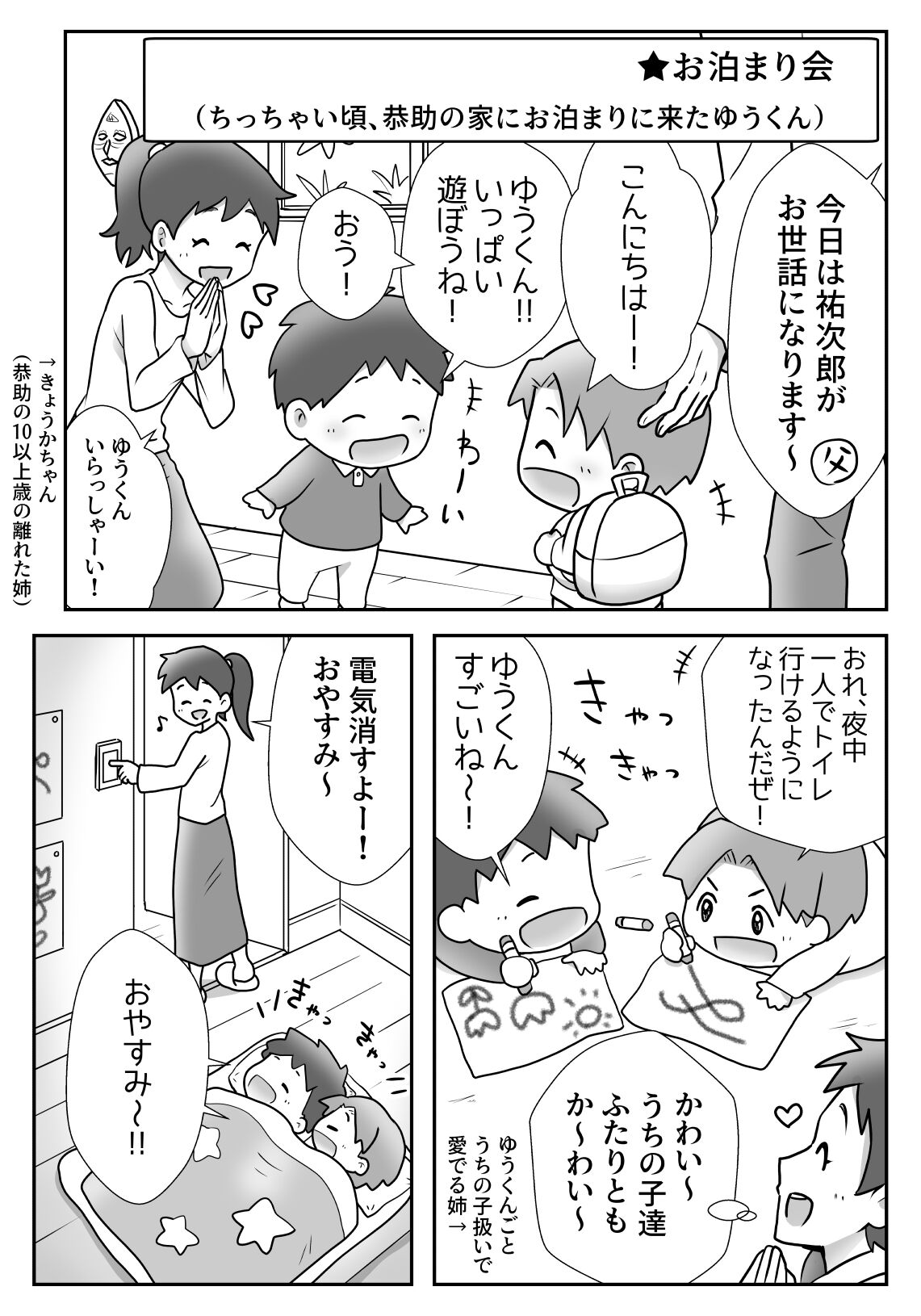 Yuu-kun to Kyousuke 2 page 4 full