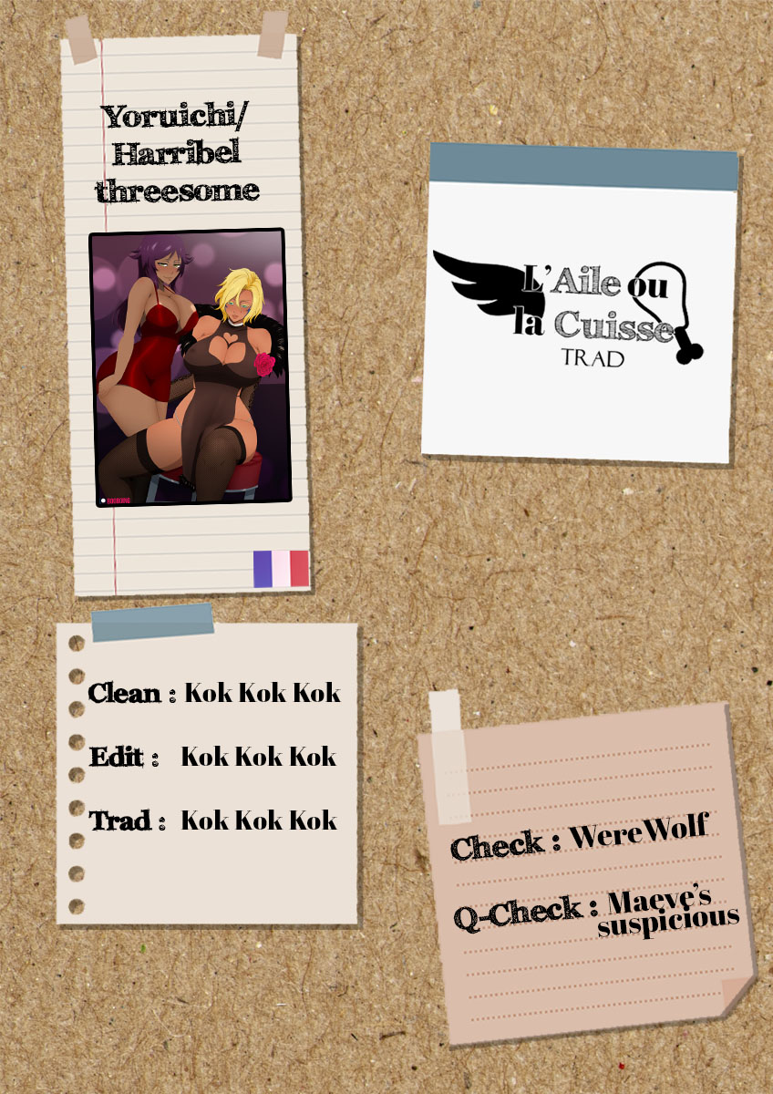 Yoruichi/Harribel threesome | Plan à trois avec Yoruichi et Harribel page 9 full
