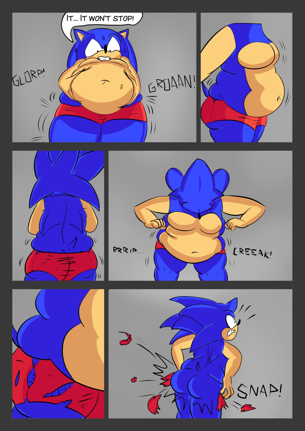 Sonic: Adipose Issue page 8 full