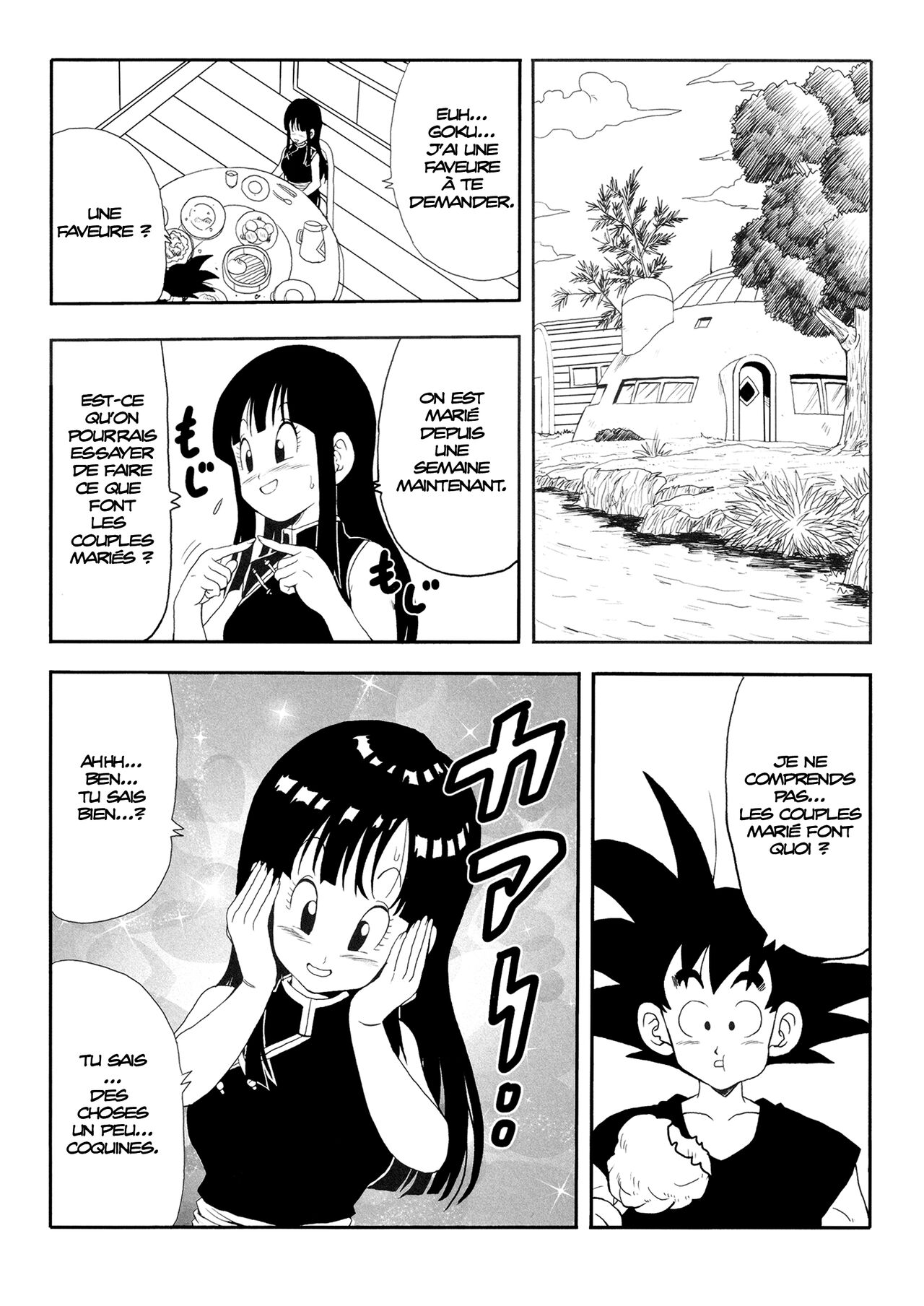 Chichi to Goku | Chichi et Goku page 3 full