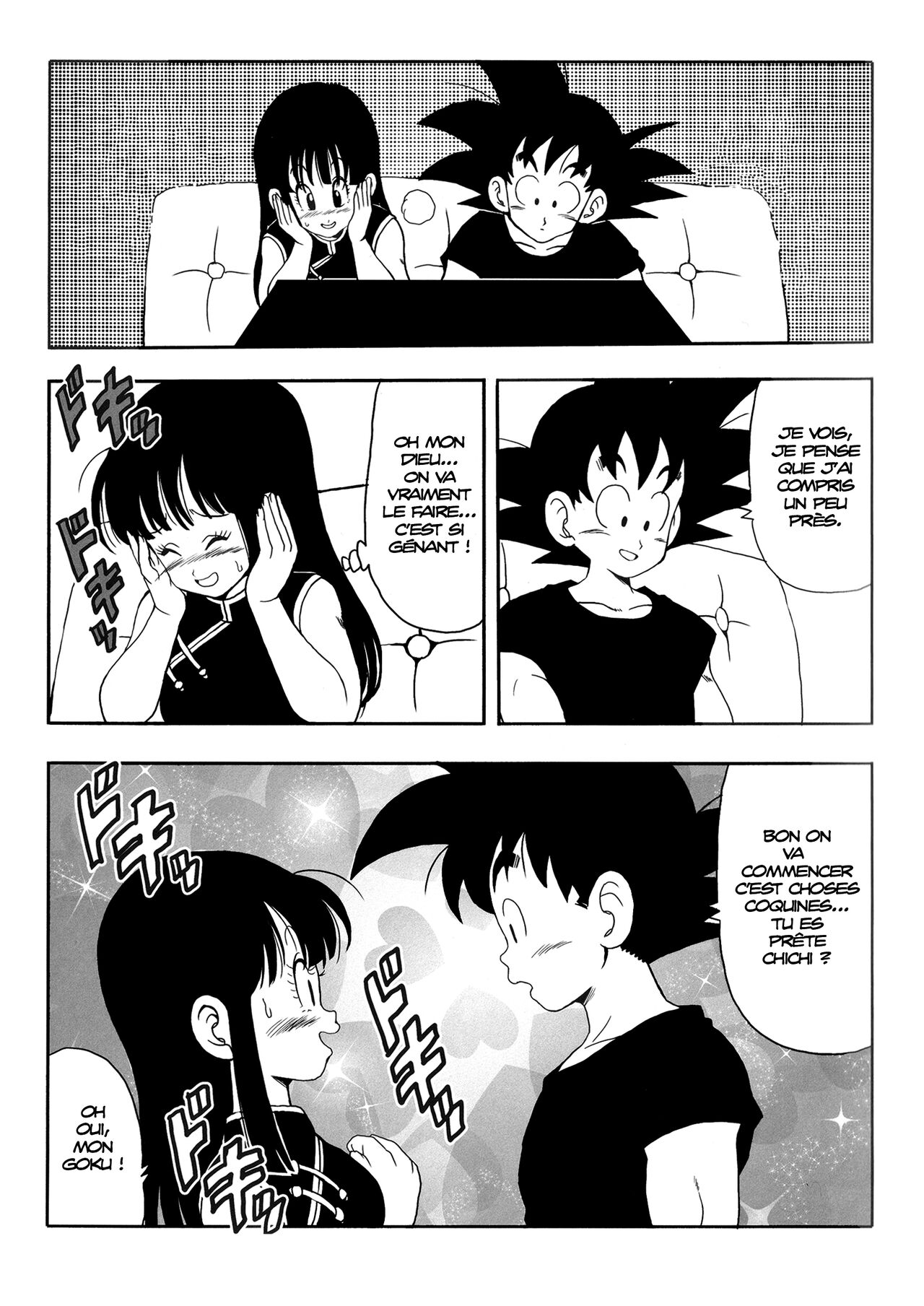 Chichi to Goku | Chichi et Goku page 6 full