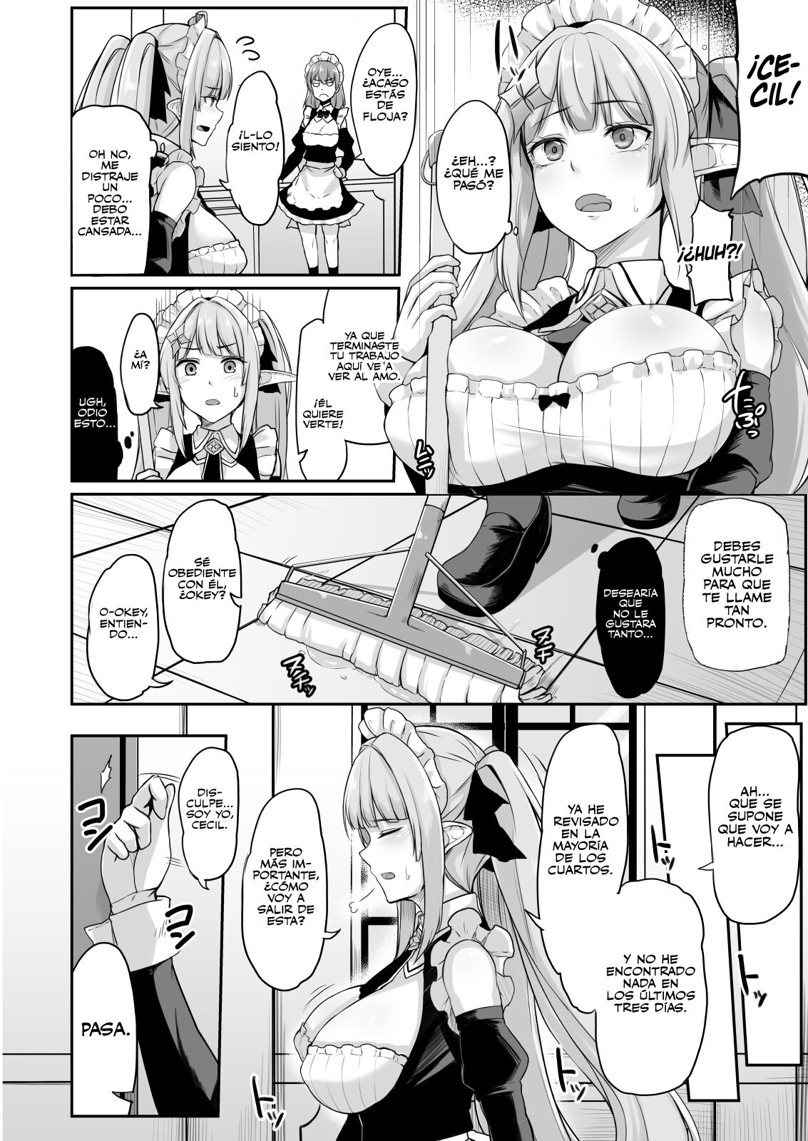 ELFIN QUEST #Maid Saimin Ryoujoku Hen page 9 full