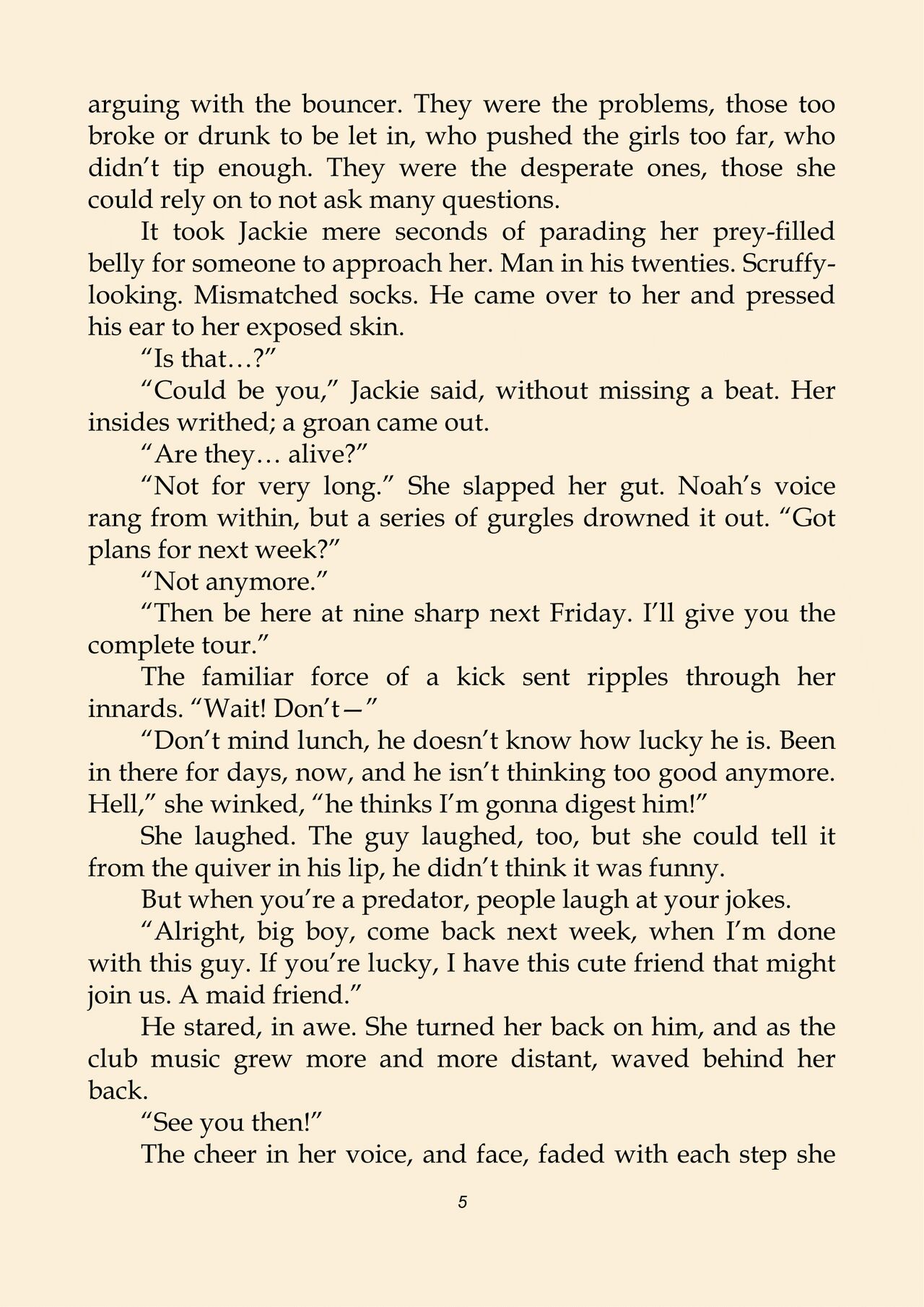 Jackie Nowell, Loan Shark in 168 Hours to Digest 2 page 10 full
