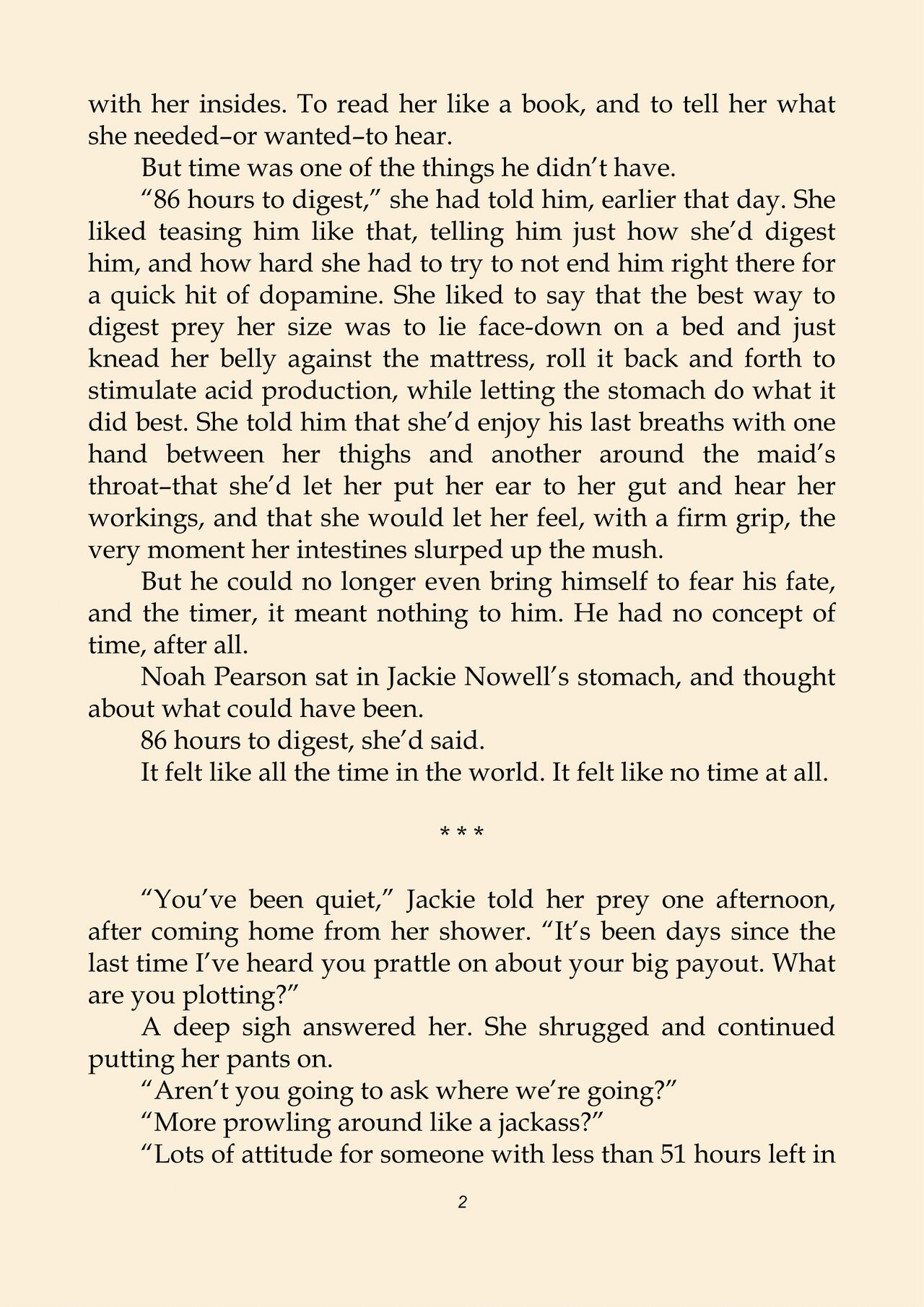 Jackie Nowell, Loan Shark in 168 Hours to Digest 2 page 7 full