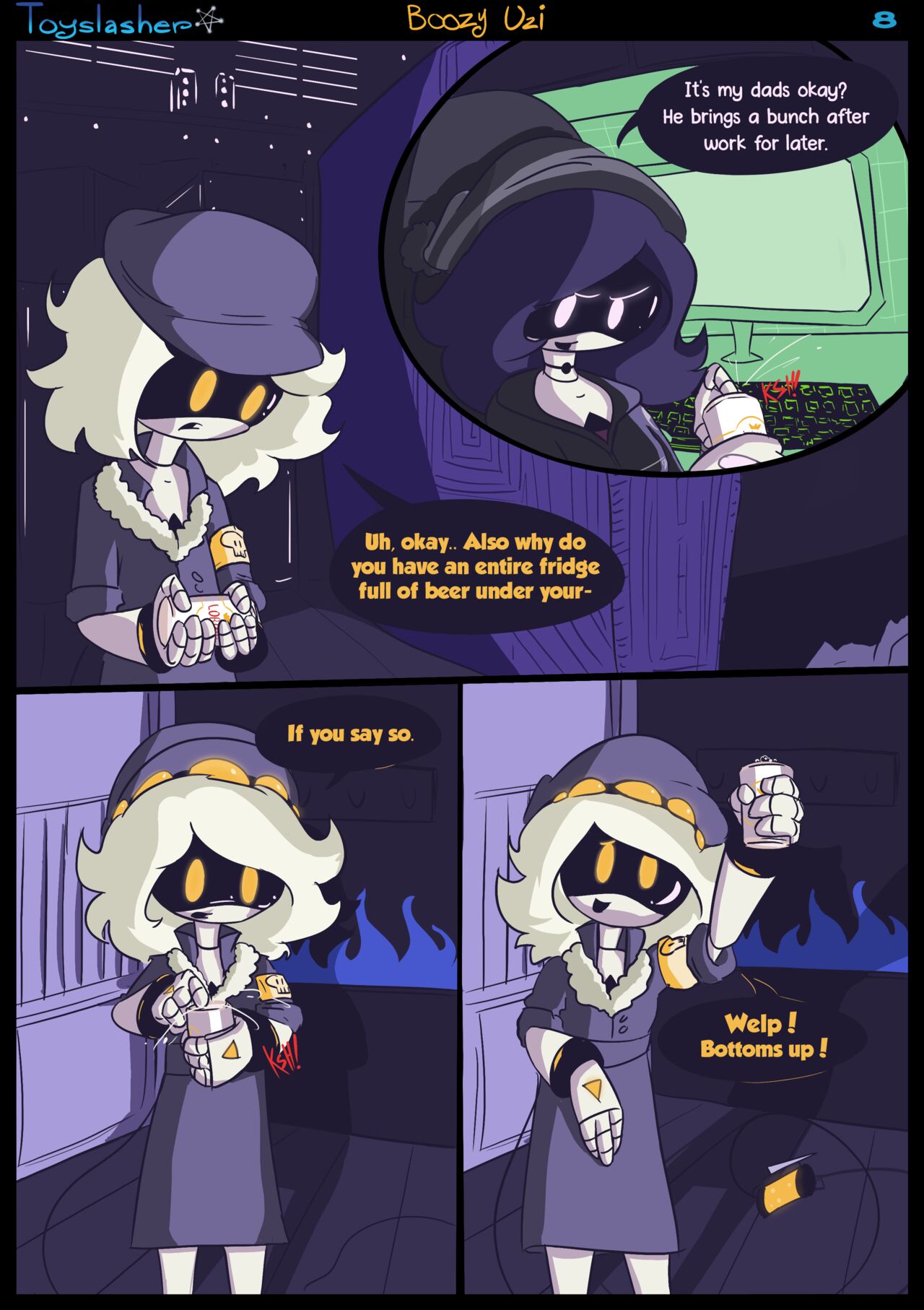 Boozy Uzi ! page 9 full
