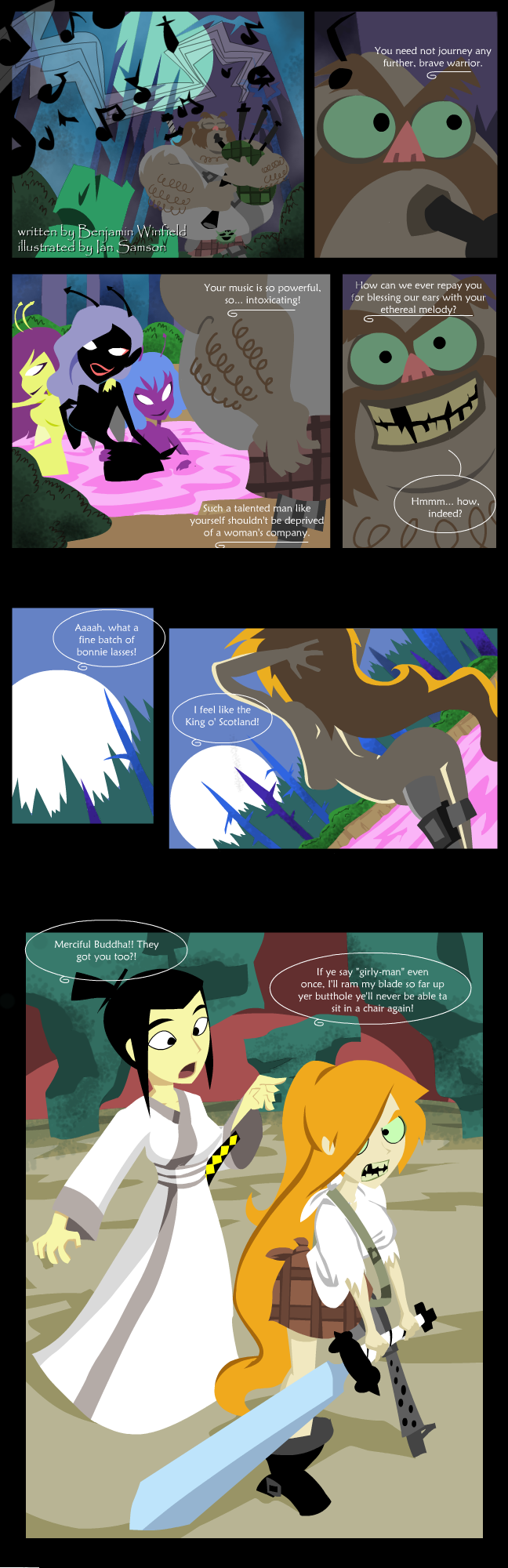 Jack and the Nymphs page 5 full