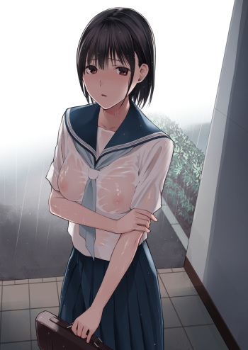 Ame no Hi wa, Honnori Chikubi cover