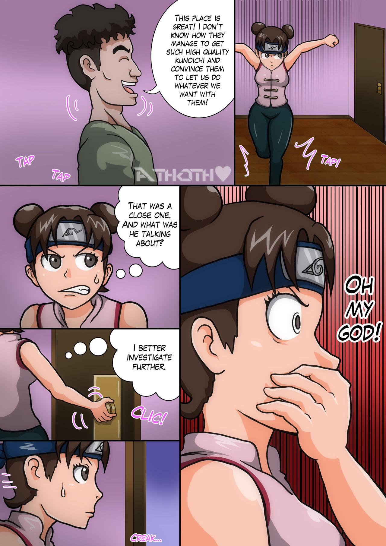In Kunoichi Skin #3 page 5 full
