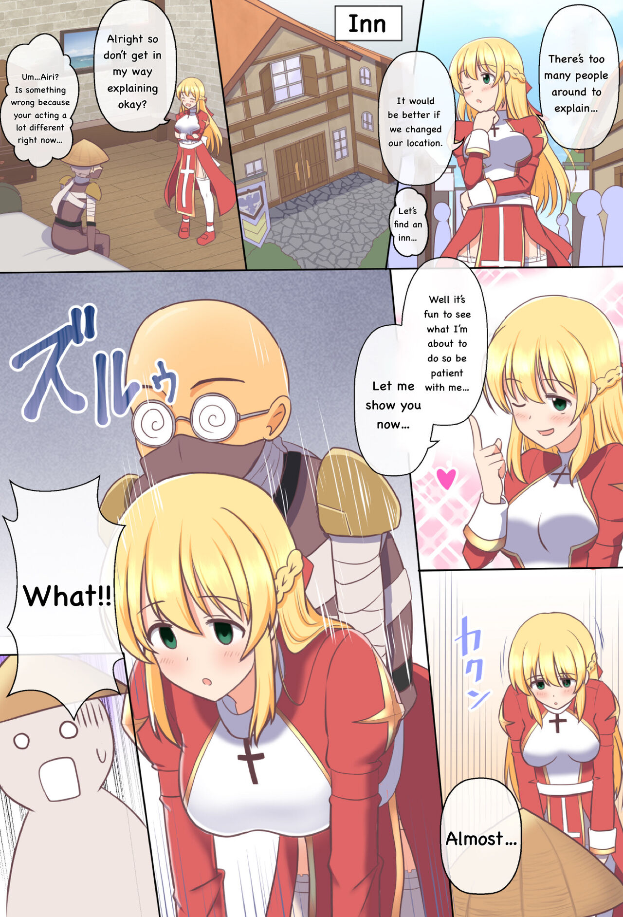 Gozaru to Priest-san page 3 full