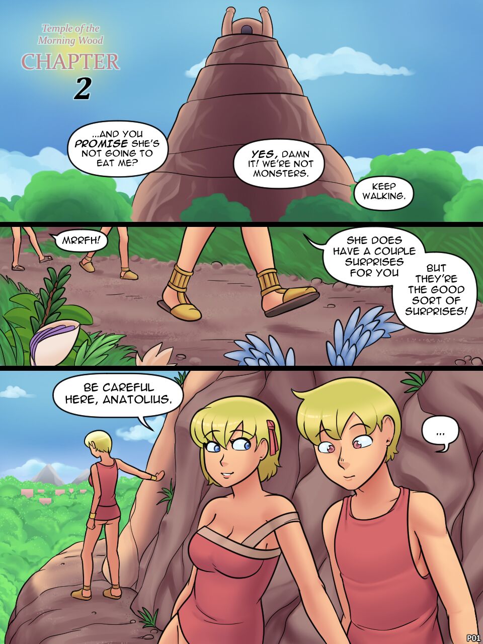 Temple of the Morning Wood Chapter 2 Remake page 1 full