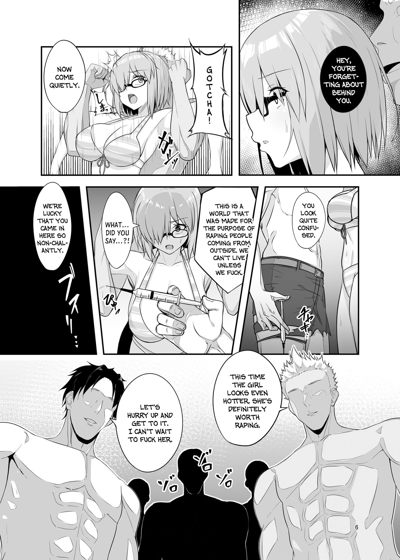Mash Bad End page 6 full