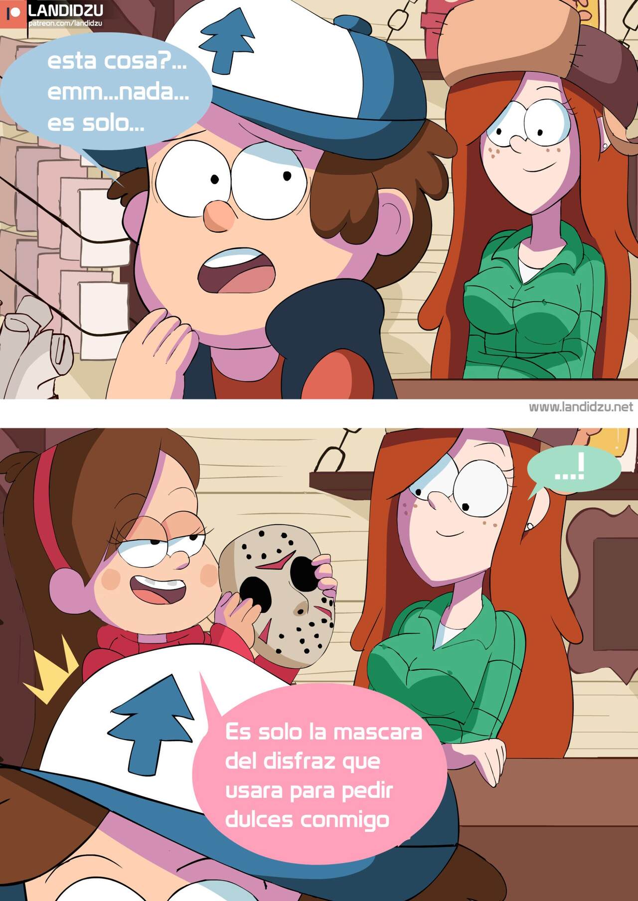 COMIC "Dulce O Truco" + Extra  Spanish page 5 full