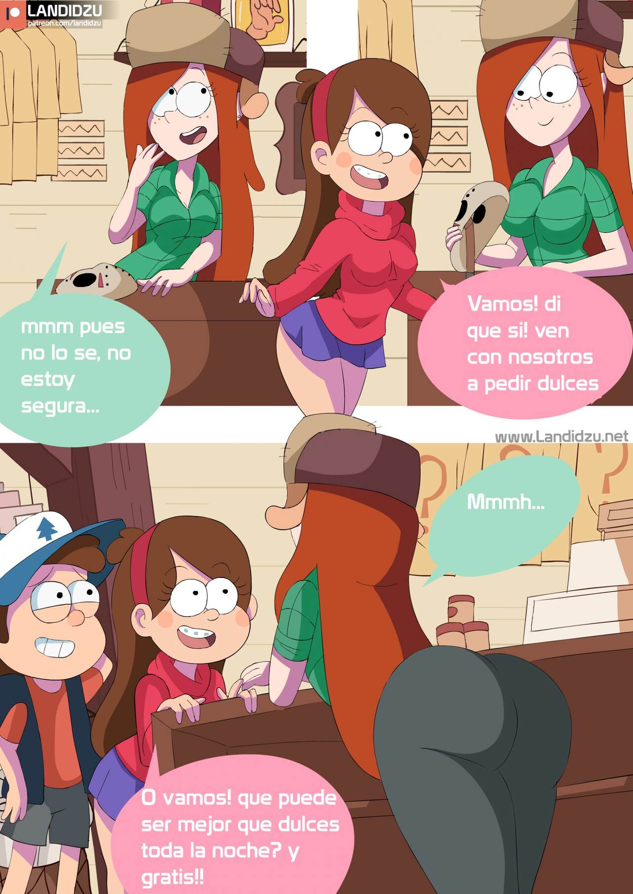 COMIC "Dulce O Truco" + Extra  Spanish page 9 full