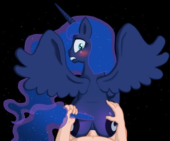 Human On Pony Action cover