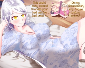 Prinz Eugen-chan ga Katte ni Heya de Kutsuroide Kakushi Teta Hon Made | Prinz Eugen-chan is Chilling in My Room While Reading My Hidden Stash Without Permission... cover