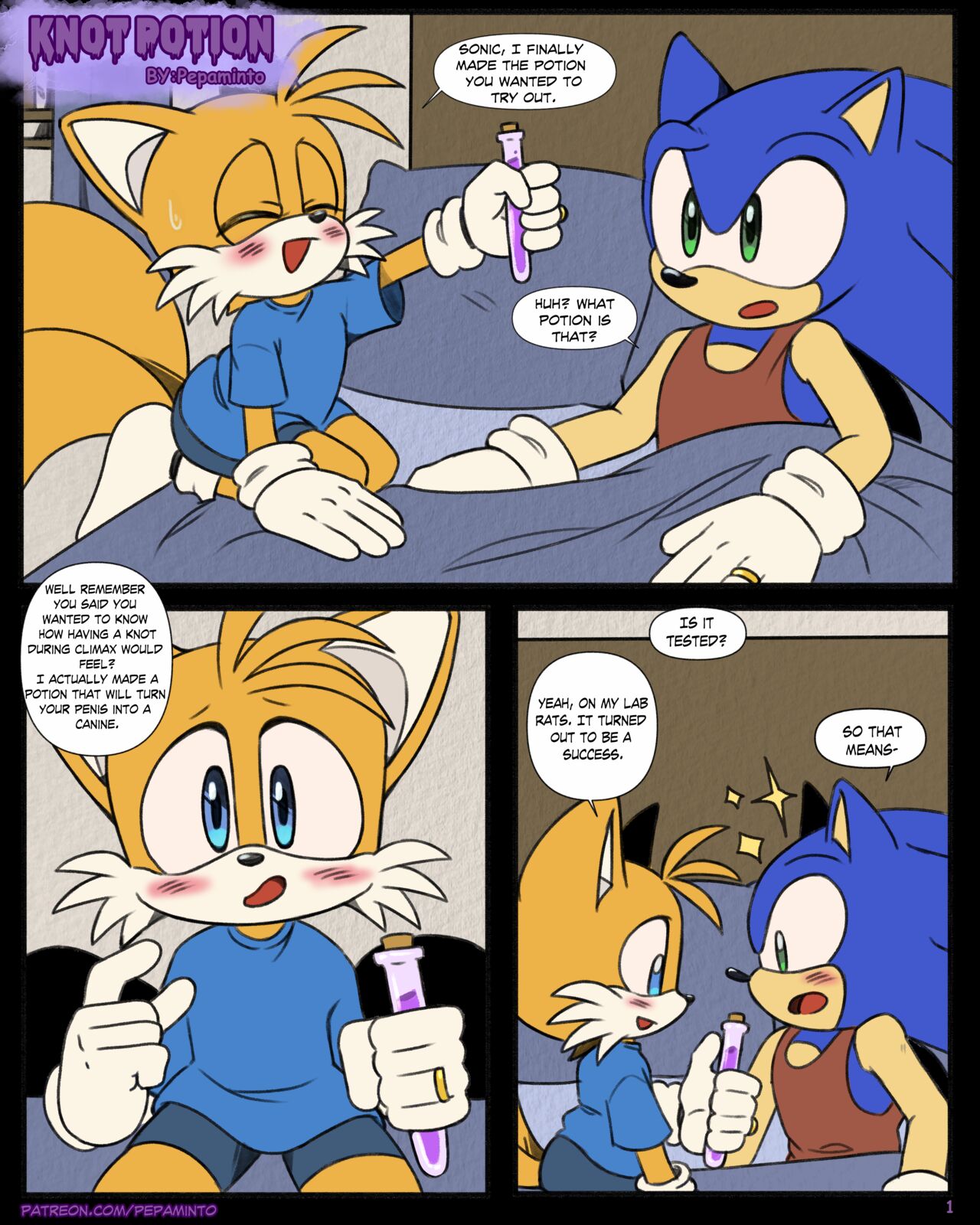 Knot Potion page 1 full