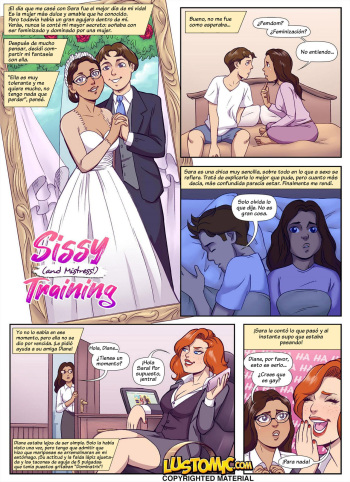 Mariquita y ama entrenando | Sissy and Mistress Training cover