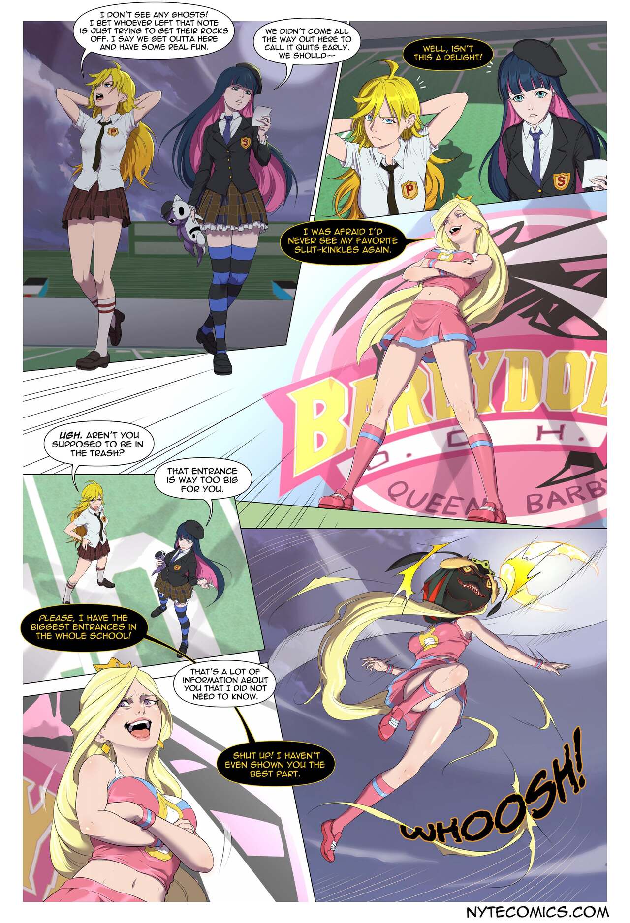 Panty &amp; Stocking with Queen Bee's Royal Jelly page 3 full