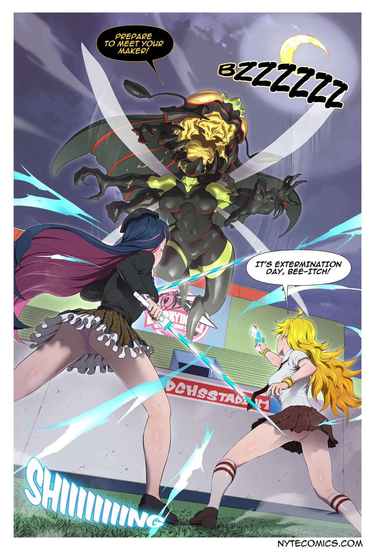 Panty &amp; Stocking with Queen Bee's Royal Jelly page 5 full