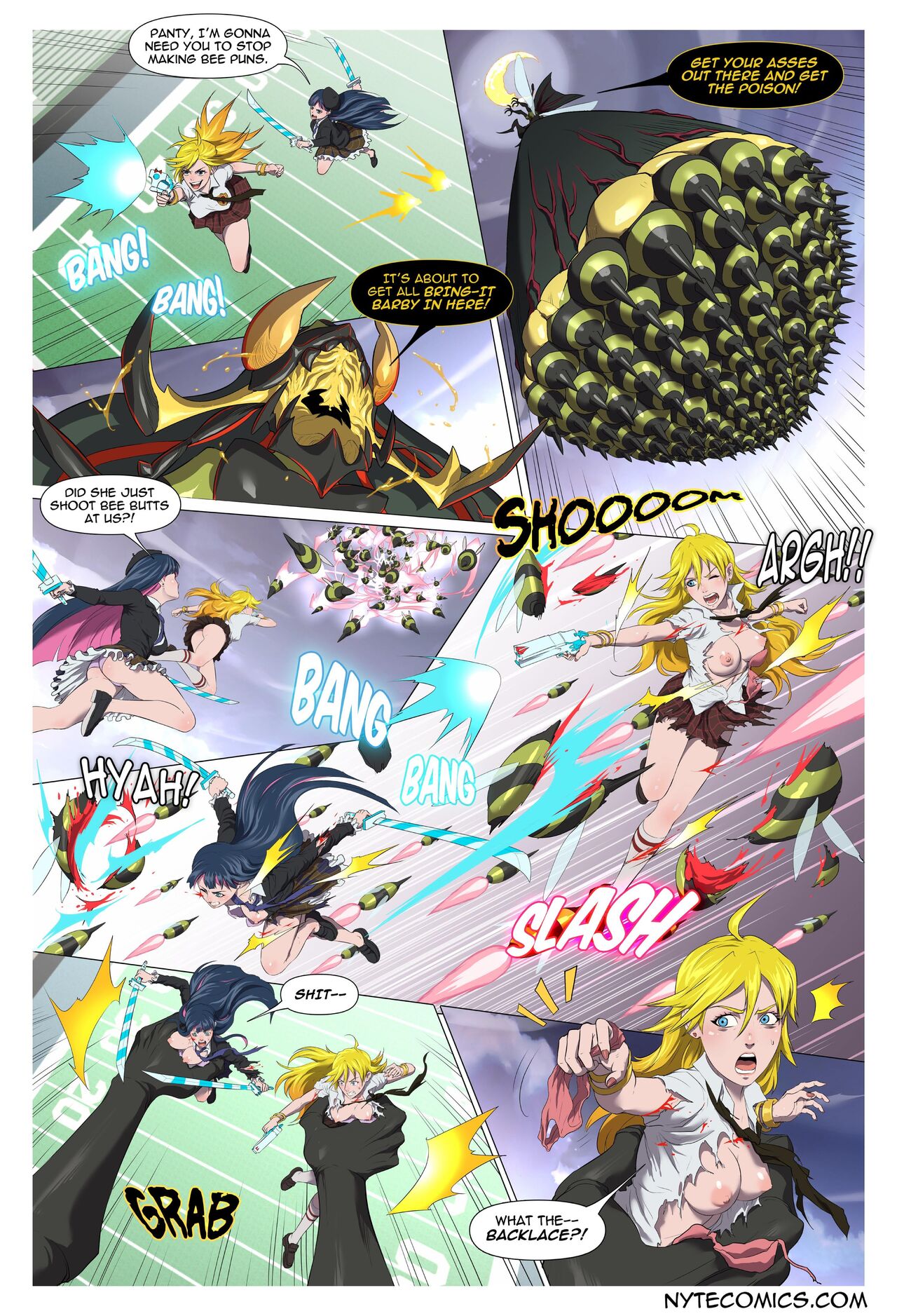 Panty &amp; Stocking with Queen Bee's Royal Jelly page 6 full