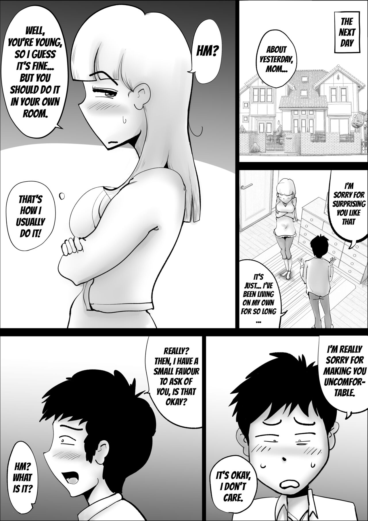 Kaa-san ga Nandakanda Itte Musuko no Seishori ni Tsukiatte kureta Hanashi | The Story of How a Mother Somehow Went Along With Her Son's Perverse Requests page 6 full