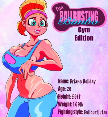 The Ballbusting Bimbo Gym Edition cover