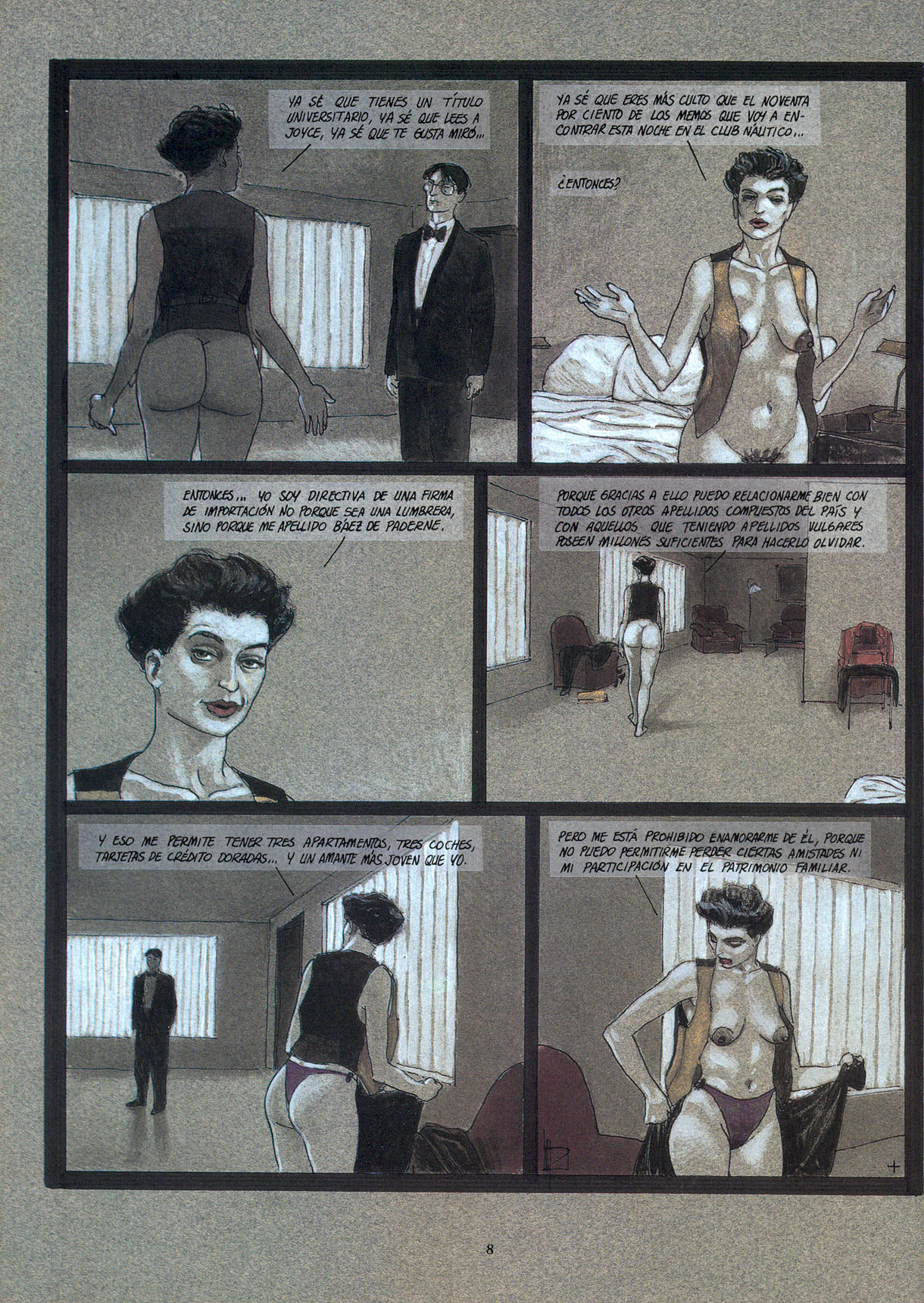 Amores Prohibidos - Cimoc Especial Nº13 page 8 full