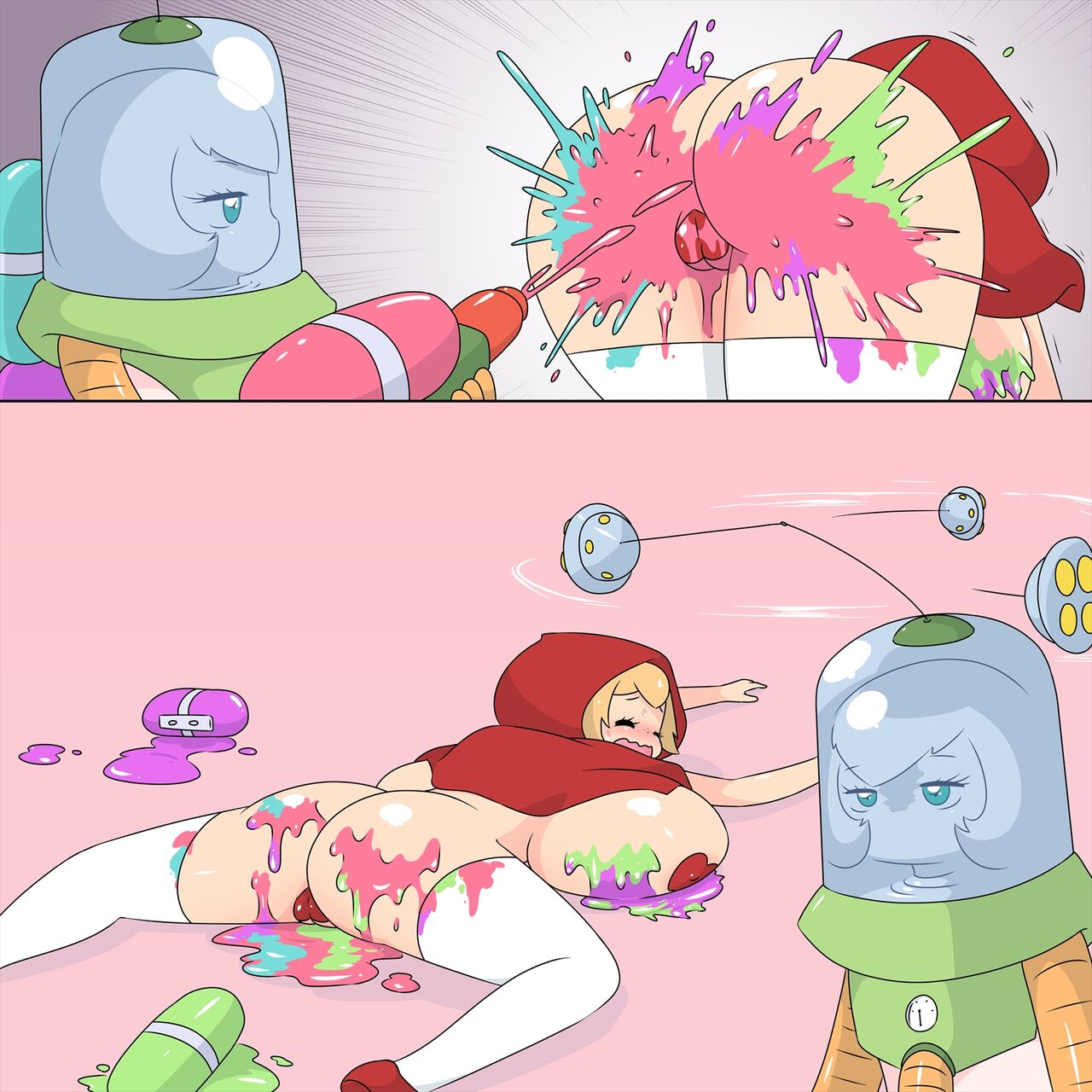 Honey's Halloween page 8 full