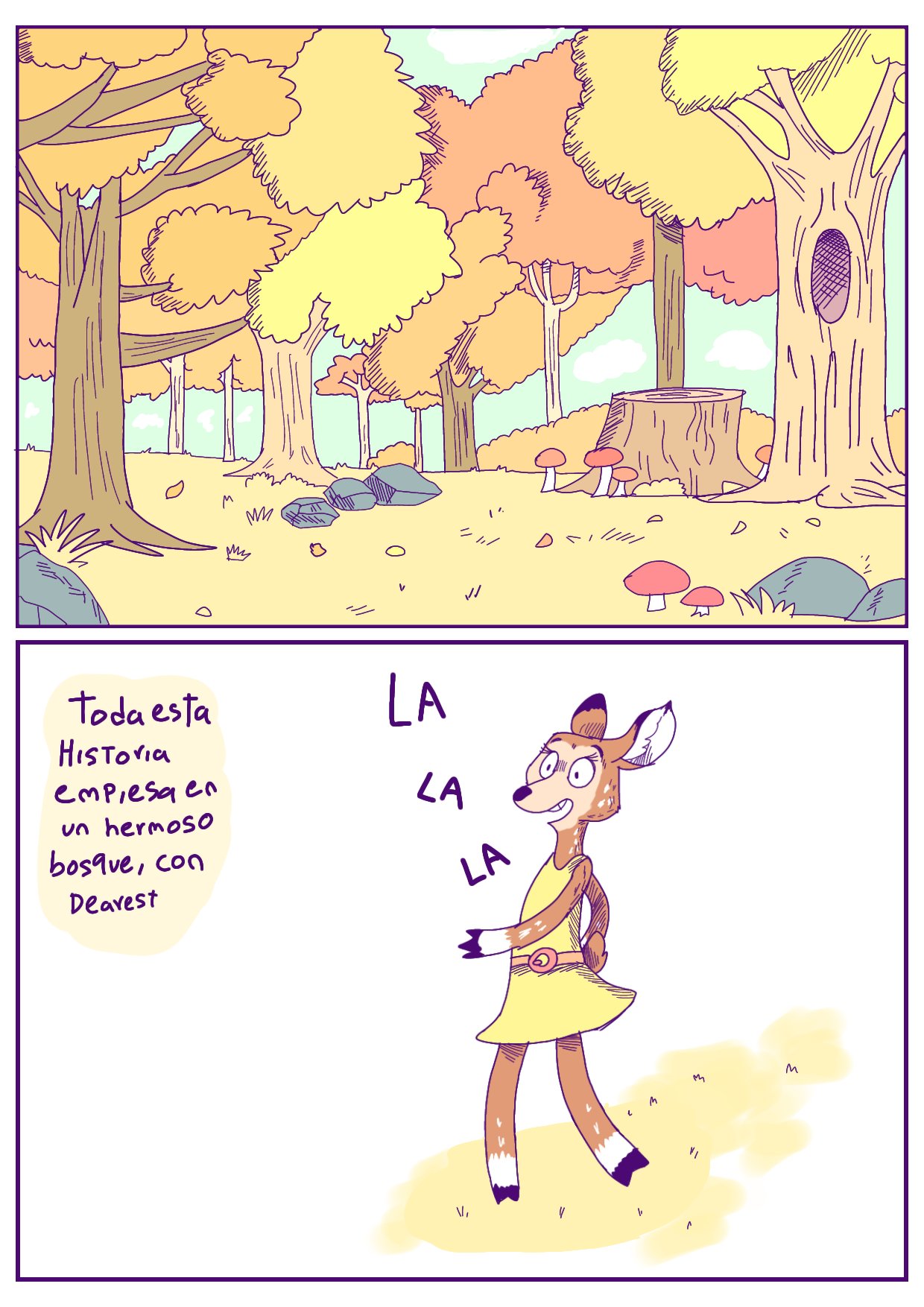 Dearest Deer page 1 full