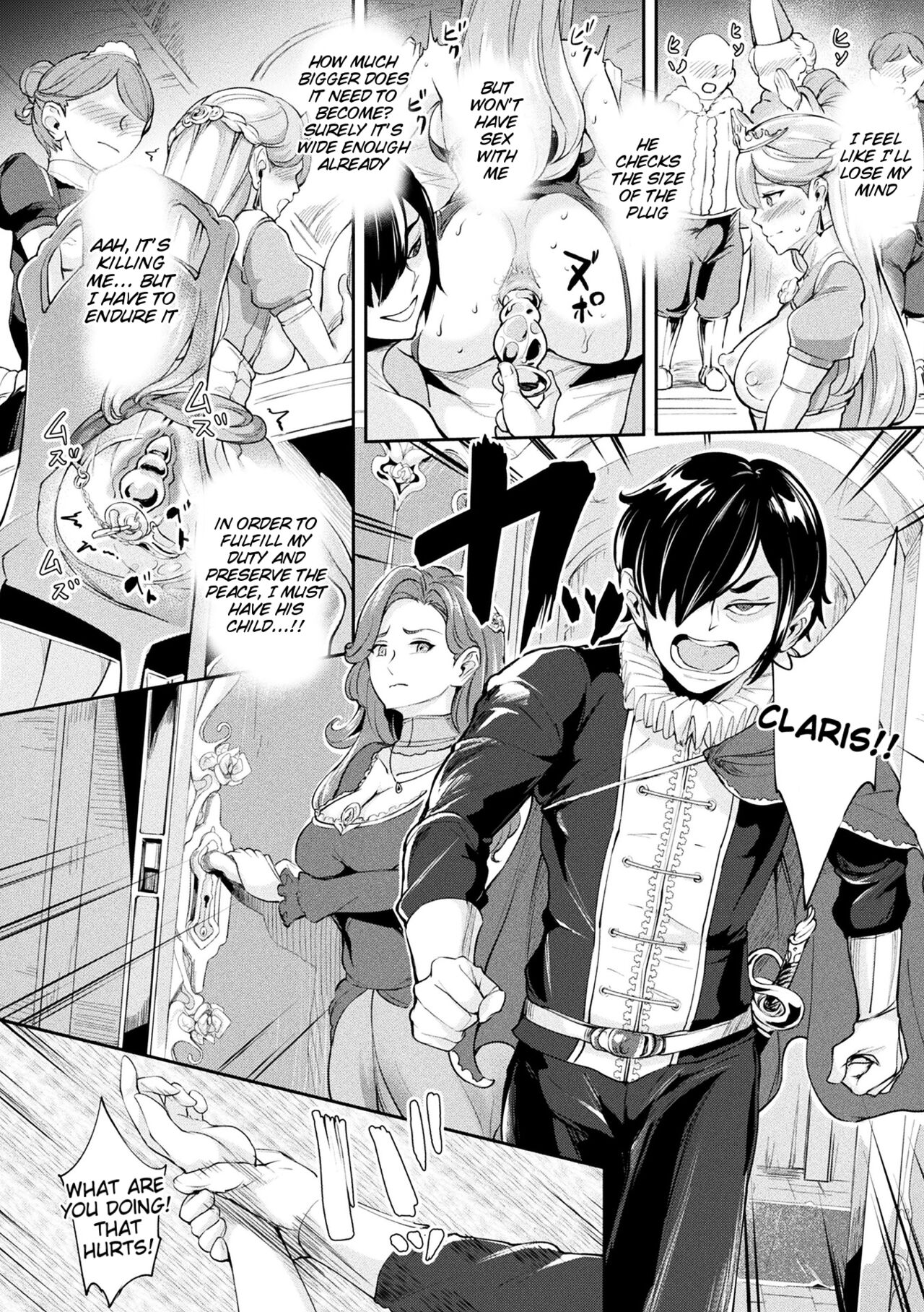 Turning the Princess of the Enemy Kingdom into an Anal Fuck Toy page 10 full