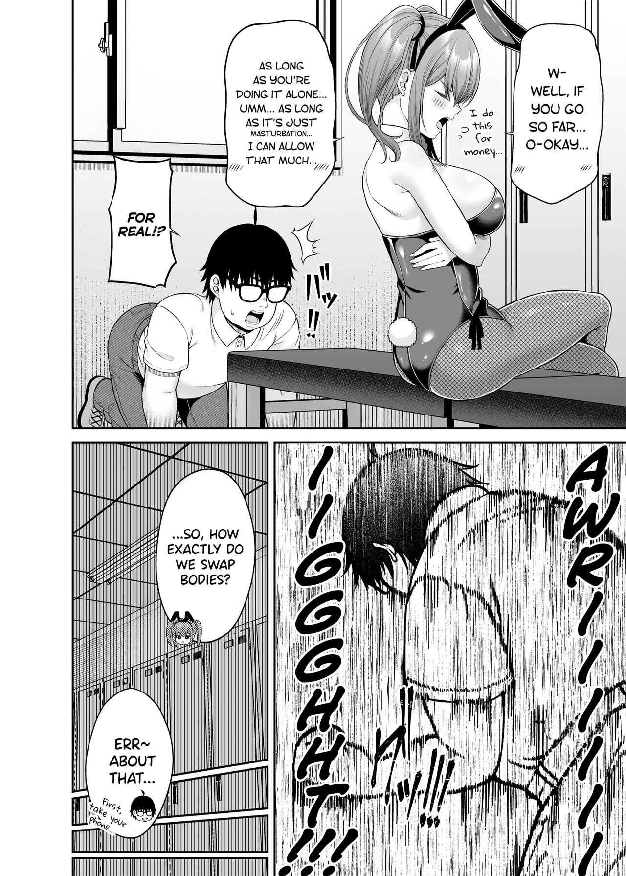 Watashi no Karada, Okashi Shimasu. Bunnygirl Hen ｜ Rent My Body 4 Bunny Girl Edition page 9 full