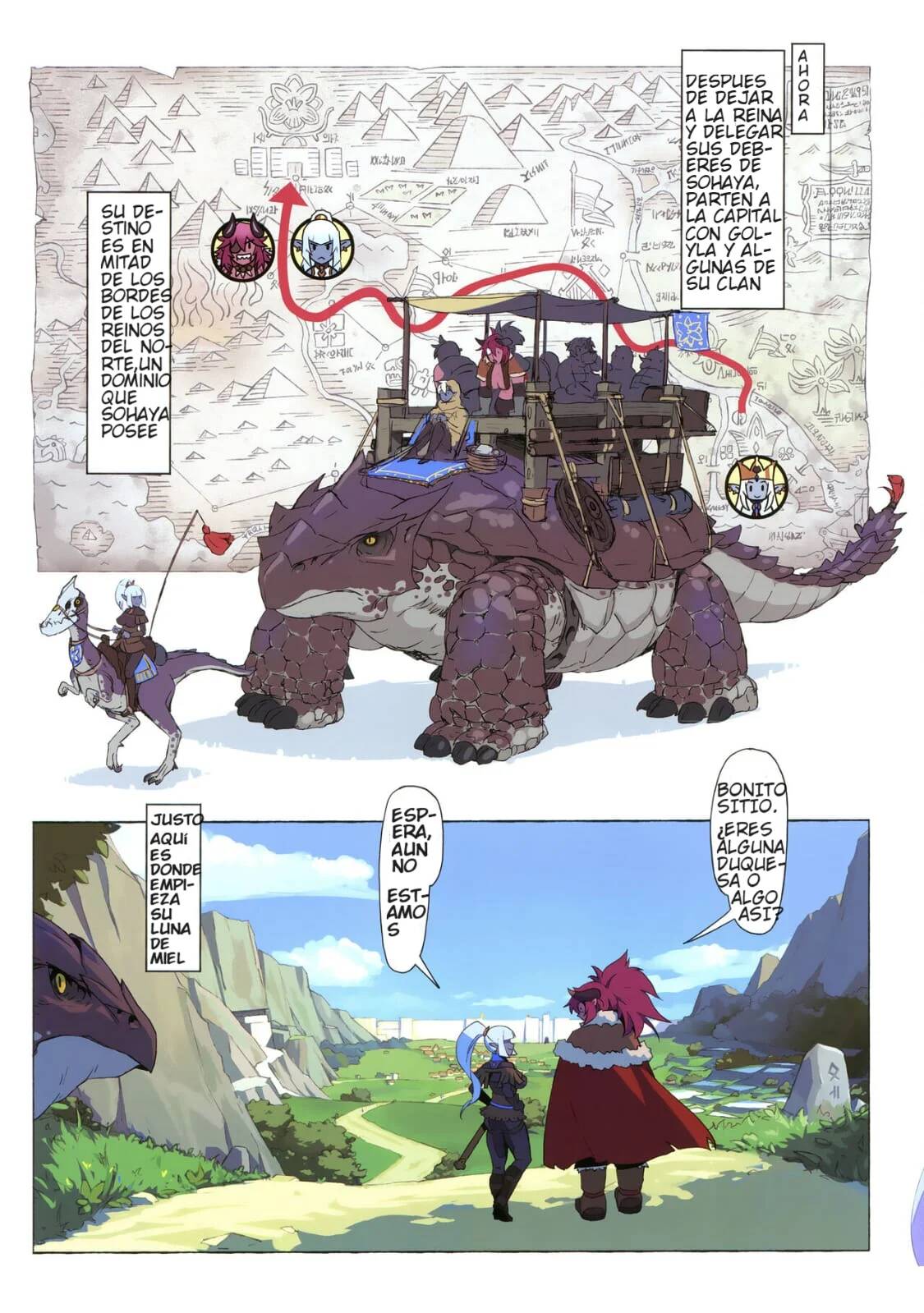 Ogre tai Dark Elf 2 - Love Love Shinkon Daisakusen page 3 full