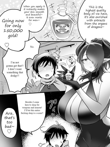 A succubus doing business cover