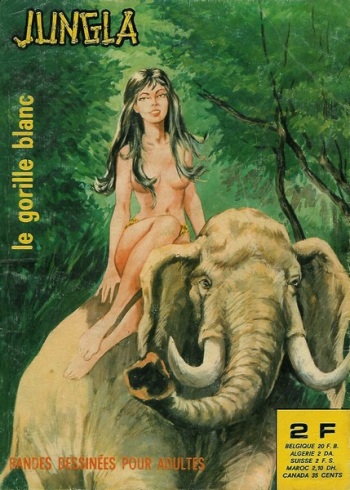 Jungla 27 - Le gorille blanc cover