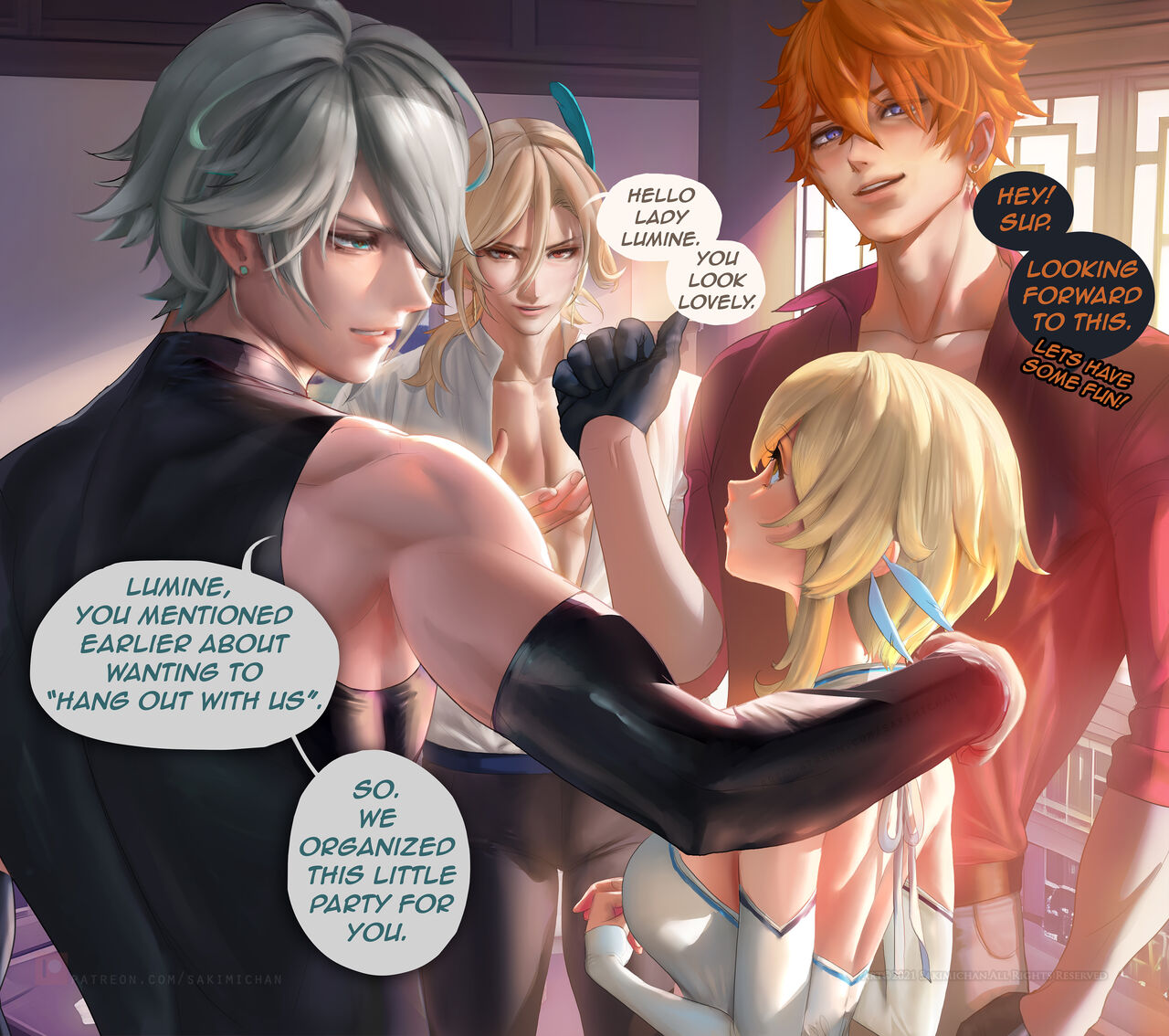 【sakimichan】 Term 197 - 198 page 1 full