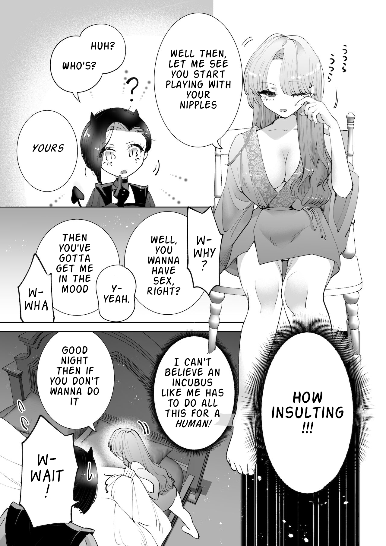 Yaritai Incubus to Nemutai Onnanoko | page 6 full