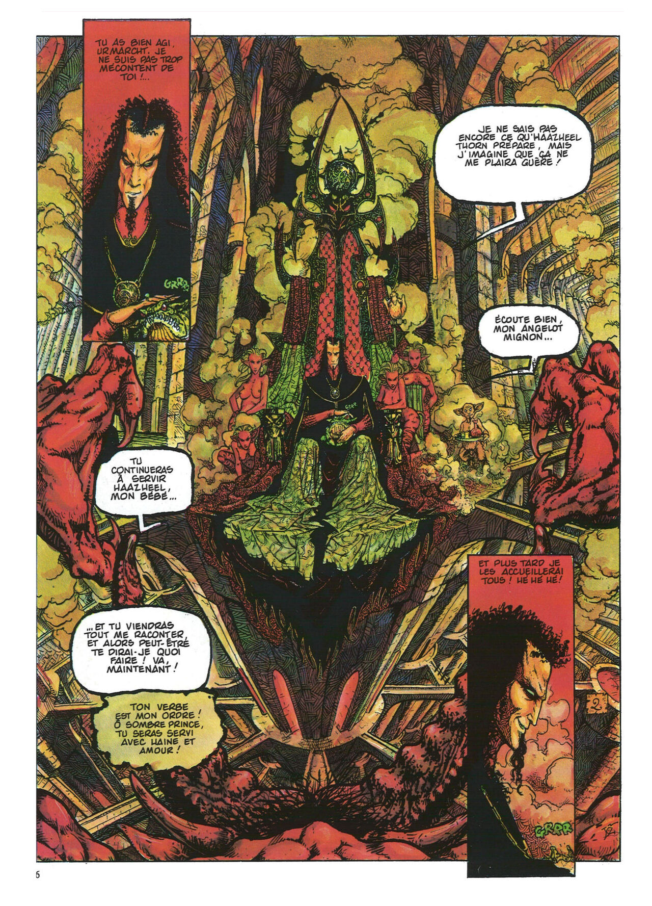 Chroniques De La Lune Noire - T2 - Le Vent Des Dragons page 5 full