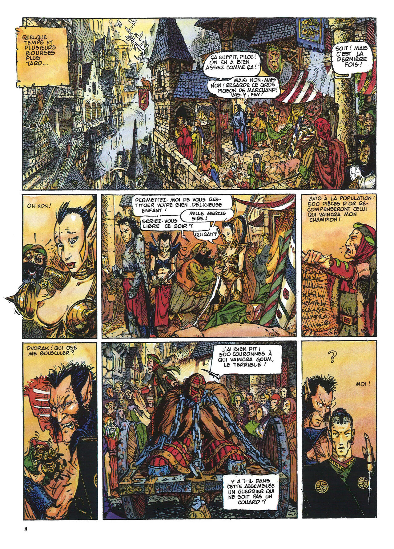 Chroniques De La Lune Noire - T2 - Le Vent Des Dragons page 7 full
