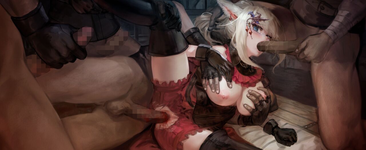 skeb ff14 ‎Miqo'te page 5 full