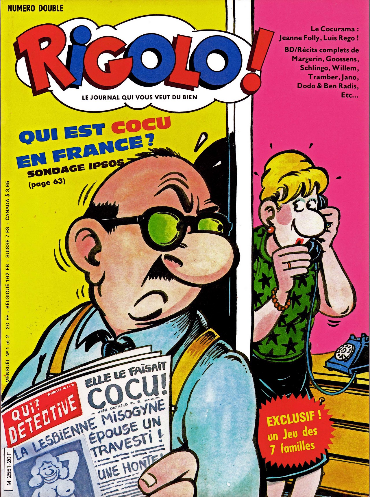 Rigolo ! 01-02 - Qui est cocu en france page 1 full