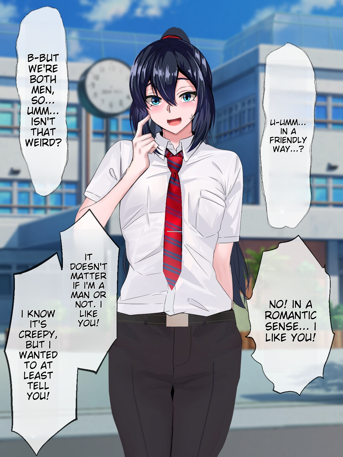 Ijime Kara Tasuketekureta Senpai ga, Ijime no Shuhan ni Mesu Ochisase Tareru Hanashi page 10 full