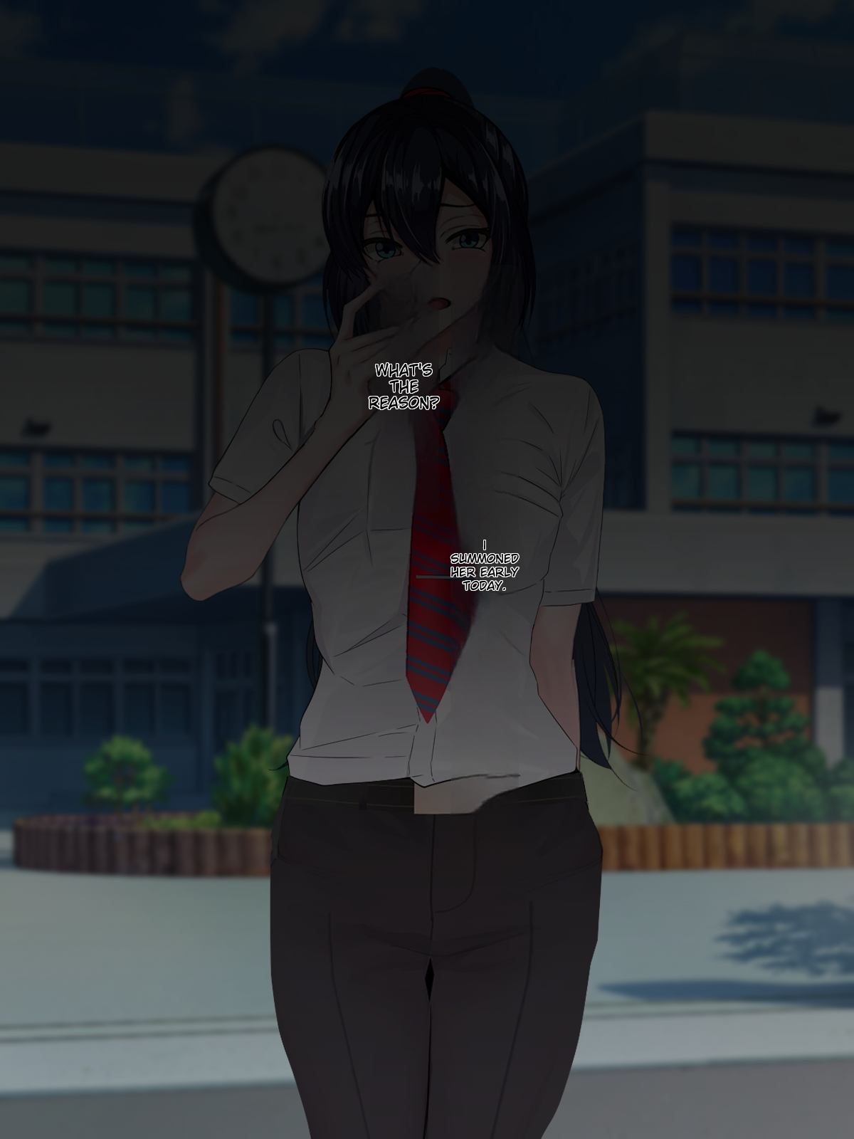 Ijime Kara Tasuketekureta Senpai ga, Ijime no Shuhan ni Mesu Ochisase Tareru Hanashi page 8 full