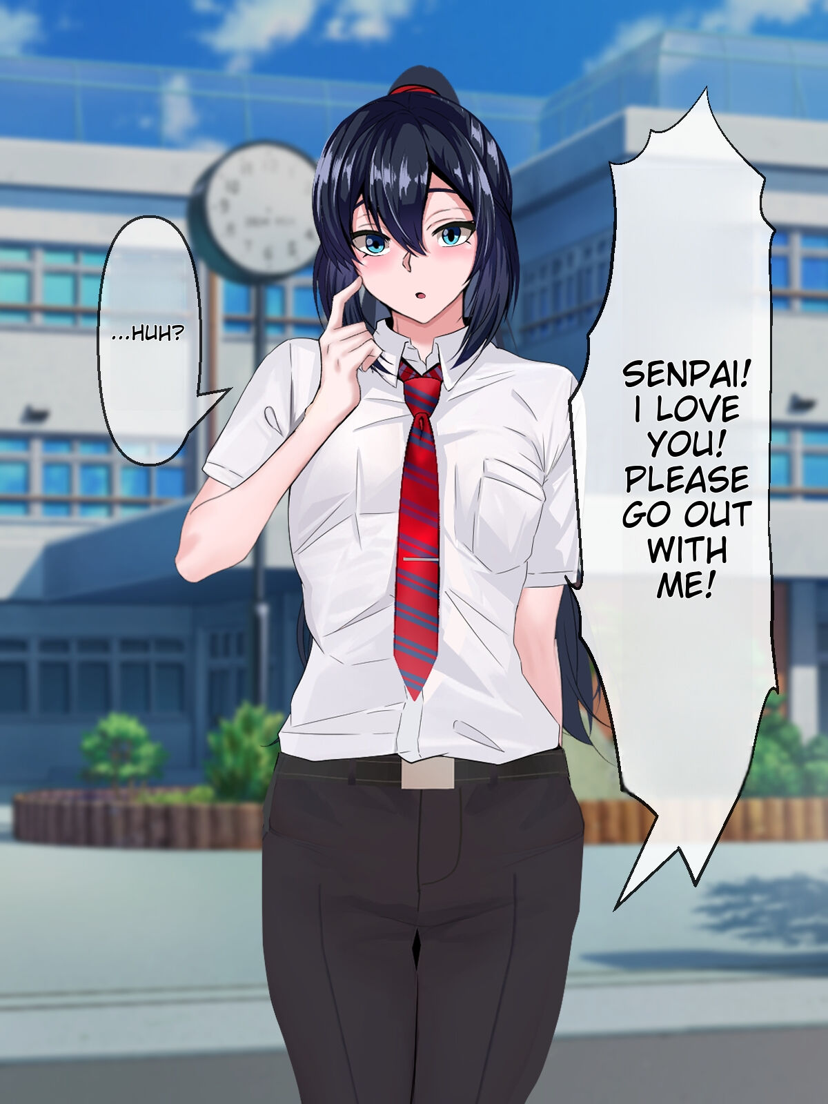 Ijime Kara Tasuketekureta Senpai ga, Ijime no Shuhan ni Mesu Ochisase Tareru Hanashi page 9 full