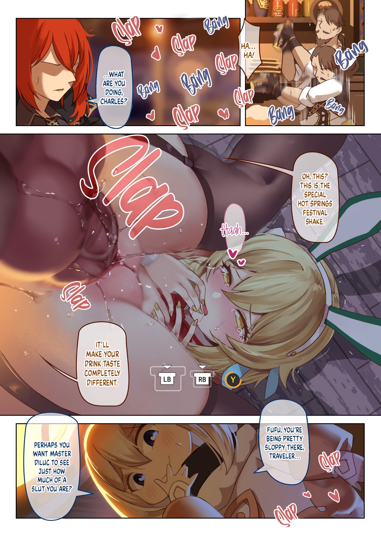 Mondstadt Hot Springs Festival Act 2 page 7 full