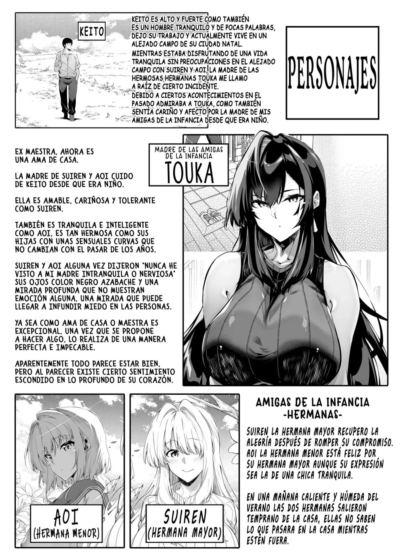 Natsu no Yari Naoshi 4 -Natsu to Inaka to Osananajimi no Haha- | Reconciliacion en el Verano 4 -La Hermosa madre de las amigas de la infancia- page 2 full