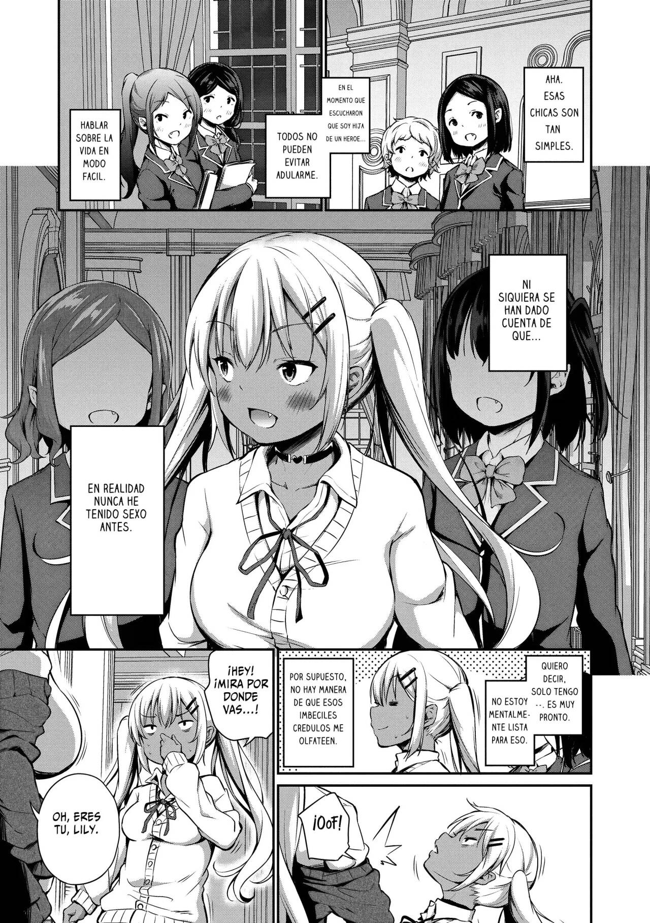 Ponkotsu Succubus Lily-chan no Sainan  | La Catastrofe de la Torpe Sucubo Lily-chan page 3 full