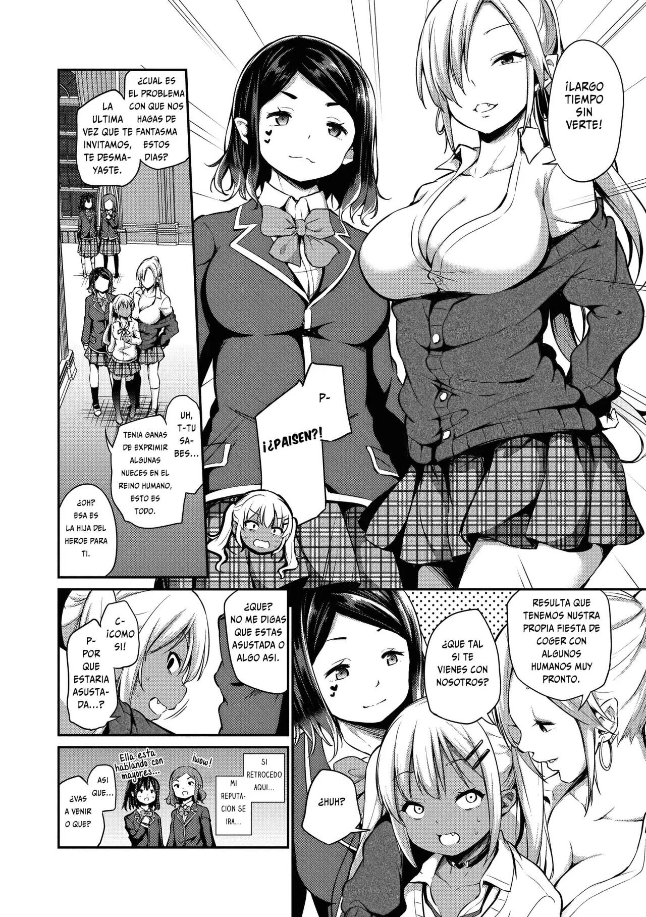 Ponkotsu Succubus Lily-chan no Sainan  | La Catastrofe de la Torpe Sucubo Lily-chan page 4 full