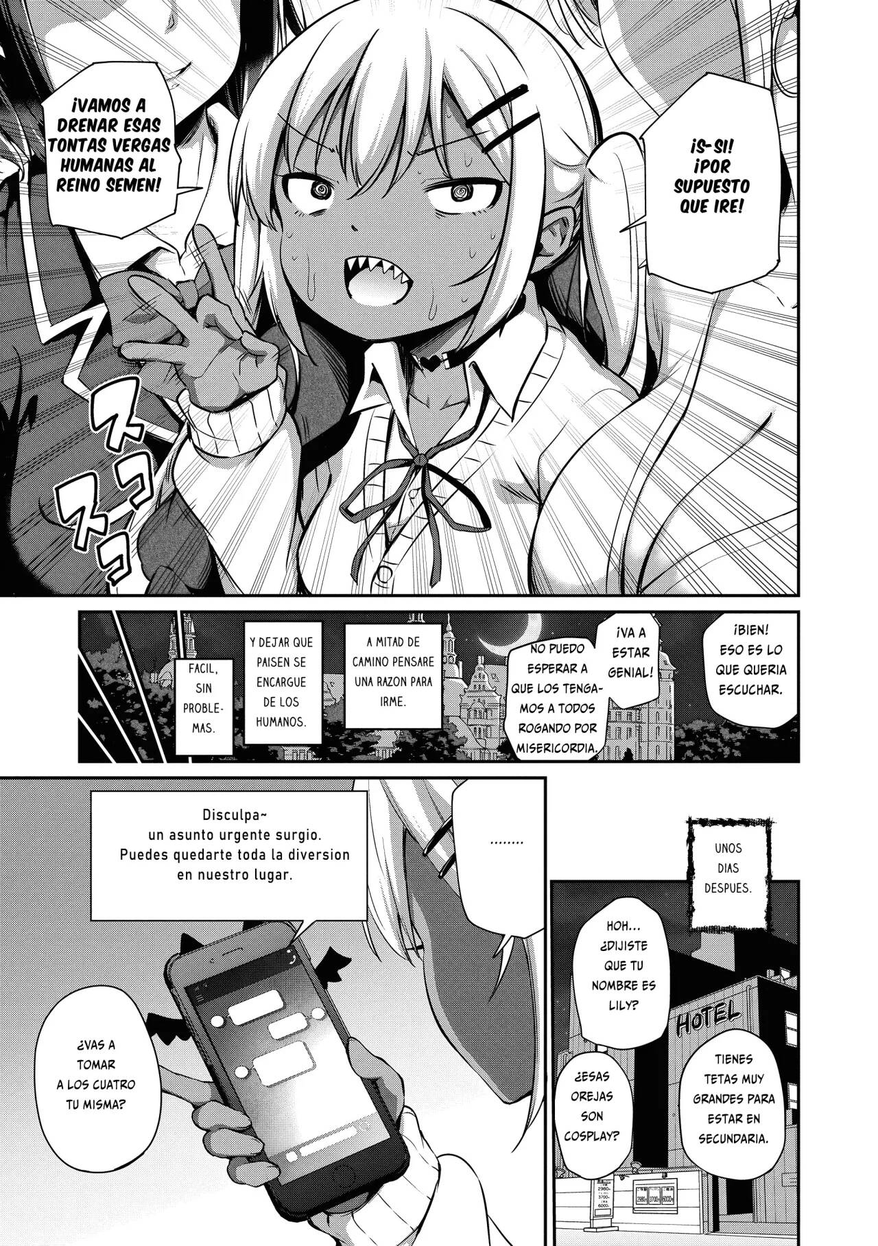 Ponkotsu Succubus Lily-chan no Sainan  | La Catastrofe de la Torpe Sucubo Lily-chan page 5 full